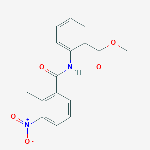 methyl 2-[(2-methyl-3-nitrobenzoyl)amino]benzoate