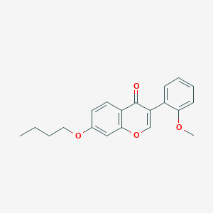 7-Butoxy-3-(2-methoxyphenyl)chromen-4-one