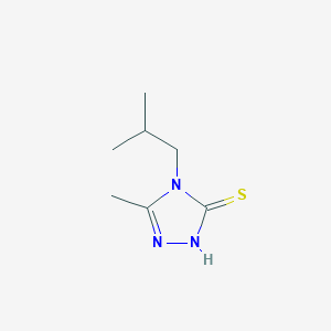 4-isobutyl-5-methyl-4H-1,2,4-triazole-3-thiol