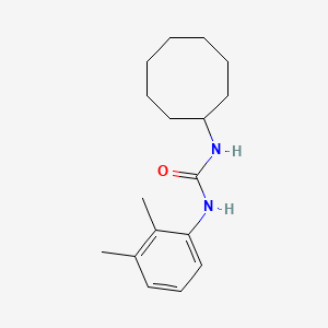 molecular formula C17H26N2O B4829776 N-cyclooctyl-N'-(2,3-dimethylphenyl)urea 