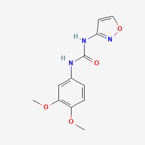 1-(3,4-Dimethoxyphenyl)-3-(1,2-oxazol-3-yl)urea