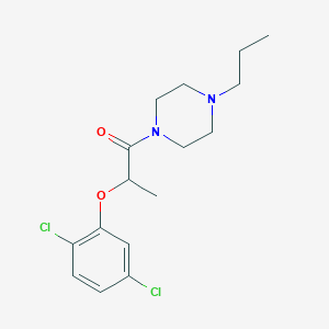 1-[2-(2,5-dichlorophenoxy)propanoyl]-4-propylpiperazine