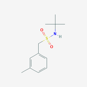 N-tert-butyl-1-(3-methylphenyl)methanesulfonamide