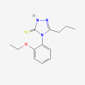 4-(2-ethoxyphenyl)-5-propyl-4H-1,2,4-triazole-3-thiol