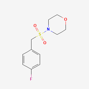 4-[(4-FLUOROPHENYL)METHANESULFONYL]MORPHOLINE