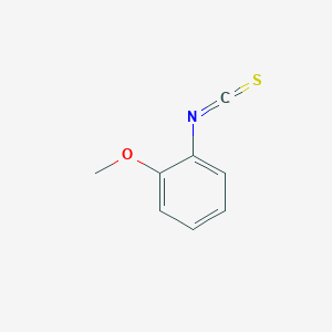 molecular formula C8H7NOS B048304 2-Methoxyphenyl isothiocyanate CAS No. 3288-04-8