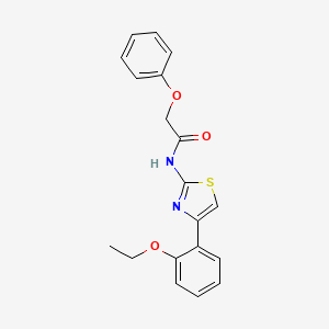 N-[4-(2-ethoxyphenyl)-1,3-thiazol-2-yl]-2-phenoxyacetamide