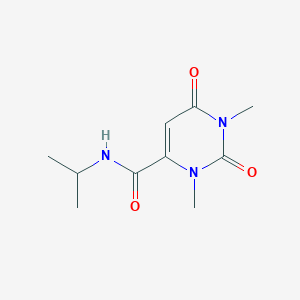 N-Isopropyl-1,3-dimethyl-2,6-dioxo-1,2,3,6-tetrahydropyrimidine-4-carboxamide