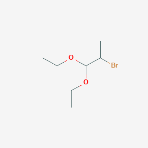 molecular formula C7H15BrO2 B048307 2-Bromo-1,1-diethoxypropane CAS No. 3400-55-3