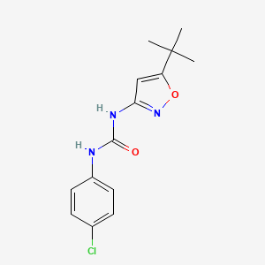 1-(5-(tert-Butyl)isoxazol-3-yl)-3-(4-chlorophenyl)urea