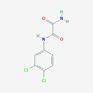 N-(3,4-dichlorophenyl)ethanediamide