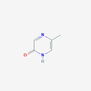 molecular formula C5H6N2O B048312 2-羟基-5-甲基吡嗪 CAS No. 20721-17-9