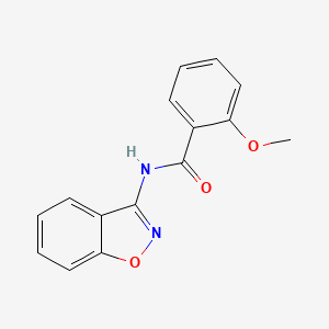 N-(1,2-benzoxazol-3-yl)-2-methoxybenzamide