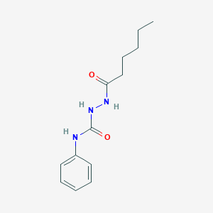 2-hexanoyl-N-phenylhydrazinecarboxamide