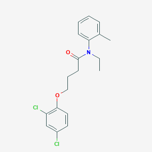 4-(2,4-dichlorophenoxy)-N-ethyl-N-(2-methylphenyl)butanamide