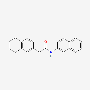 N-2-naphthyl-2-(5,6,7,8-tetrahydro-2-naphthalenyl)acetamide