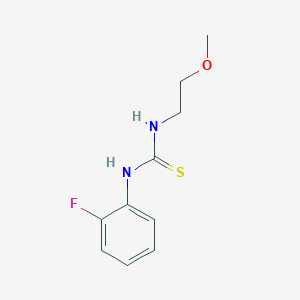 1-(2-Fluorophenyl)-3-(2-methoxyethyl)thiourea