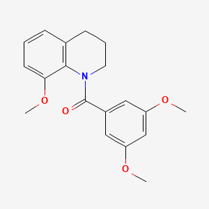 1-(3,5-dimethoxybenzoyl)-8-methoxy-1,2,3,4-tetrahydroquinoline