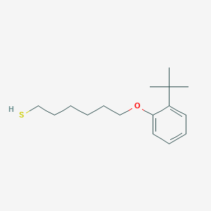 molecular formula C16H26OS B4832603 6-(2-tert-butylphenoxy)-1-hexanethiol 