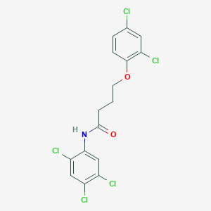 4-(2,4-dichlorophenoxy)-N-(2,4,5-trichlorophenyl)butanamide