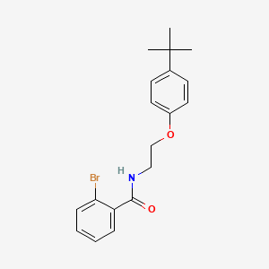 2-bromo-N-[2-(4-tert-butylphenoxy)ethyl]benzamide