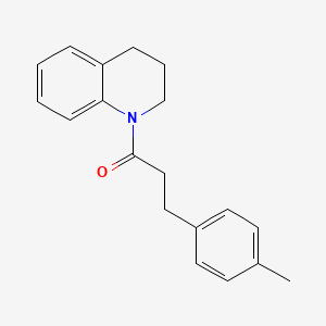 1-[3-(4-methylphenyl)propanoyl]-1,2,3,4-tetrahydroquinoline