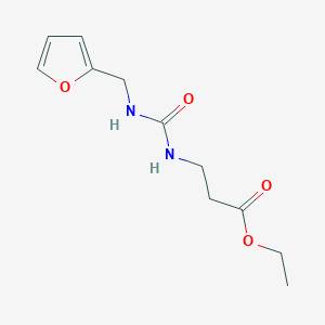 ethyl N-{[(2-furylmethyl)amino]carbonyl}-beta-alaninate