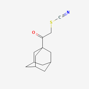 2-(1-adamantyl)-2-oxoethyl thiocyanate