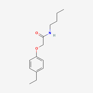 molecular formula C14H21NO2 B4833840 N-butyl-2-(4-ethylphenoxy)acetamide 