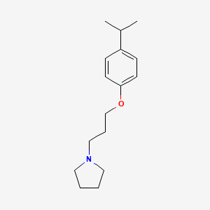 1-[3-(4-isopropylphenoxy)propyl]pyrrolidine