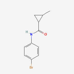 N-(4-bromophenyl)-2-methylcyclopropanecarboxamide