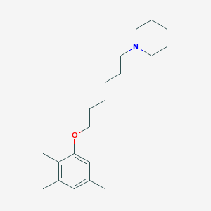 1-[6-(2,3,5-trimethylphenoxy)hexyl]piperidine