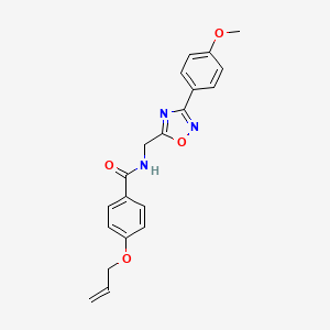 4-(allyloxy)-N-{[3-(4-methoxyphenyl)-1,2,4-oxadiazol-5-yl]methyl}benzamide