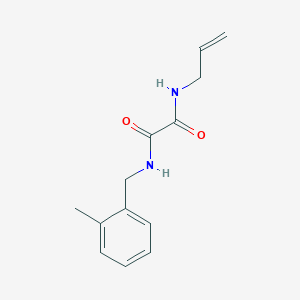 molecular formula C13H16N2O2 B4834618 N-allyl-N'-(2-methylbenzyl)ethanediamide 