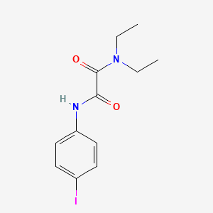 molecular formula C12H15IN2O2 B4834794 N,N-diethyl-N'-(4-iodophenyl)ethanediamide 