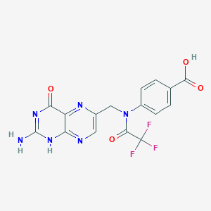 N10-(Trifluoroacetyl)pteroic acid