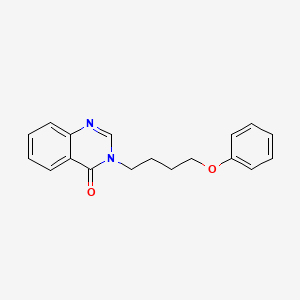 molecular formula C18H18N2O2 B4834862 3-(4-phenoxybutyl)-4(3H)-quinazolinone 