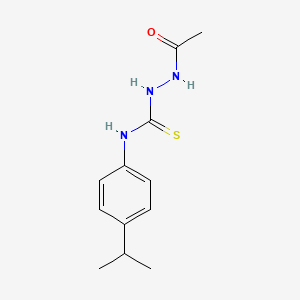 2-acetyl-N-(4-isopropylphenyl)hydrazinecarbothioamide