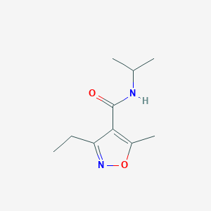 3-ethyl-N-isopropyl-5-methyl-4-isoxazolecarboxamide