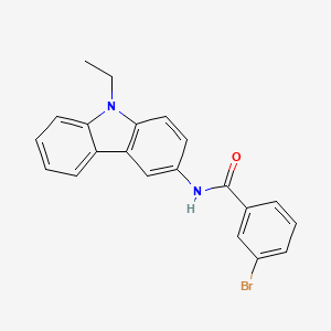 3-bromo-N-(9-ethyl-9H-carbazol-3-yl)benzamide