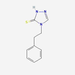 molecular formula C10H11N3S B4835630 4-(2-phenylethyl)-4H-1,2,4-triazole-3-thiol CAS No. 642462-38-2