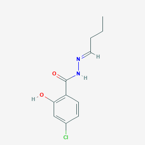 N'-butylidene-4-chloro-2-hydroxybenzohydrazide