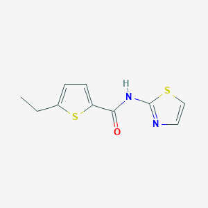 5-ethyl-N-1,3-thiazol-2-yl-2-thiophenecarboxamide