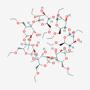 molecular formula C70H126O35 B048364 DE-β-环糊精 CAS No. 111689-03-3