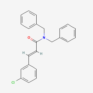 N,N-dibenzyl-3-(3-chlorophenyl)acrylamide