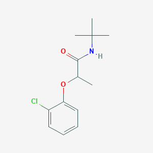 N-(tert-butyl)-2-(2-chlorophenoxy)propanamide