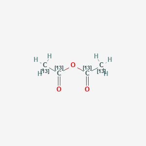 molecular formula C4H6O3 B048370 乙酸酐-13C4 CAS No. 114510-14-4