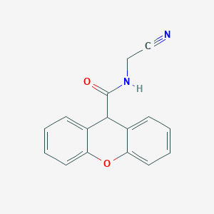 N-(cyanomethyl)-9H-xanthene-9-carboxamide