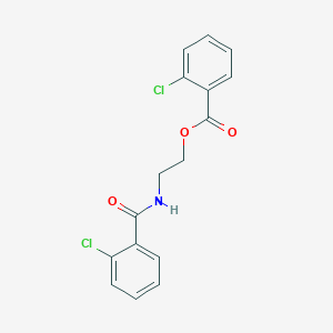 2-[(2-chlorobenzoyl)amino]ethyl 2-chlorobenzoate