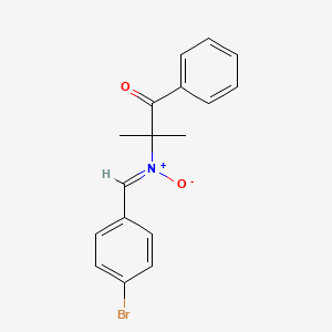 2-[(4-bromobenzylidene)(oxido)amino]-2-methyl-1-phenyl-1-propanone